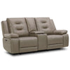 CALDWELL - TAHOE FOG Power Console Loveseat