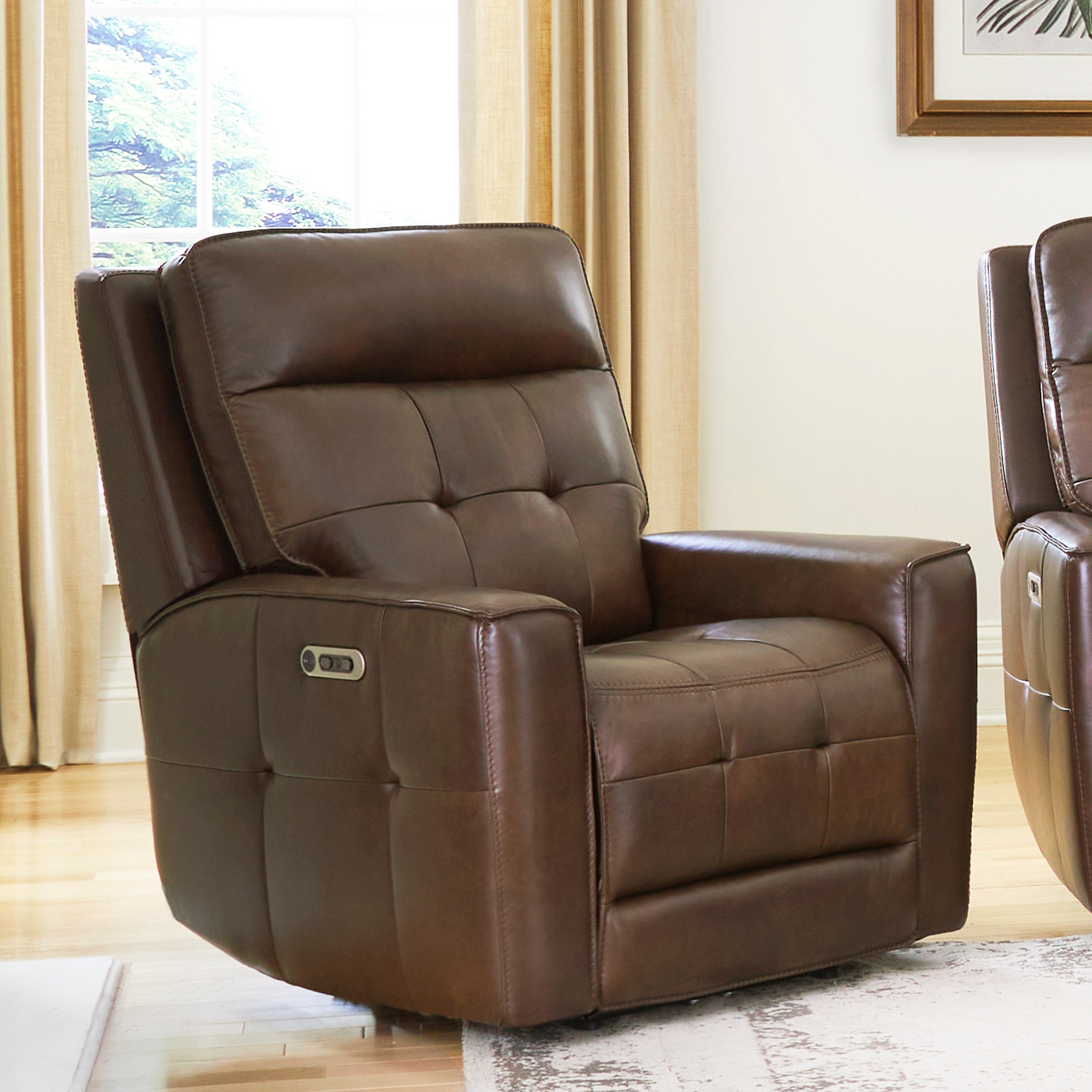 Hooker Furniture Living Room Lyra Zero Gravity Power Sofa