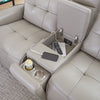 CANTERBURY - PEWTER Power Zero Gravity Console Loveseat