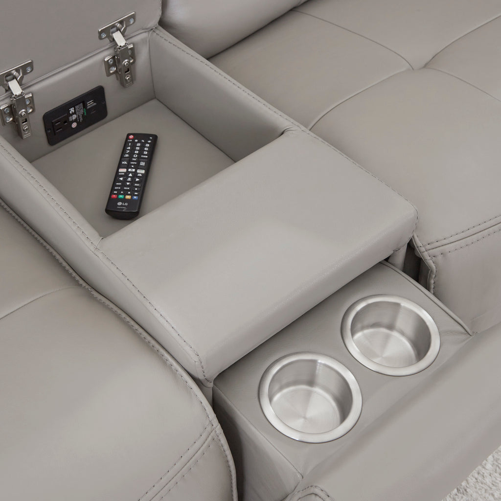 CANTERBURY - PEWTER 6pc Zero Gravity Modular Power Reclining