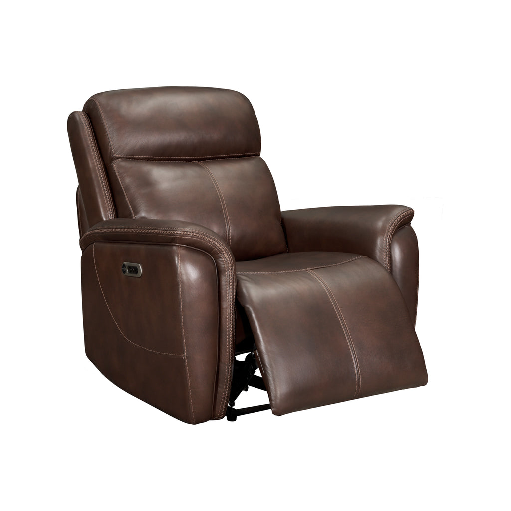 NICENESS【BRAD】 Brady Saddle Leather Recliner | Bob Mills Furniture