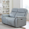 CASCADE - SEA MIST GREY Power Loveseat