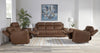 CALGARY - Autumn Umber Power Sofa Group