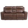 CALGARY - AUTUMN UMBER Power Console Loveseat