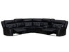 CLAYTON - PHANTOM 6pc Modular Reclining Sectional with Console