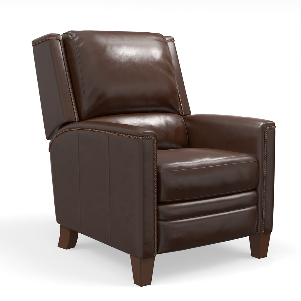 CONNOR - ESPRESSO Manual Pushback High Leg Recliner - Parker House