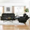 DALTON - LUCKY CHARCOAL Power Loveseat