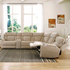 DALTON - LUCKY FAWN 6pc Power Reclining Sectional