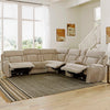 DALTON - LUCKY FAWN 6pc Power Reclining Sectional