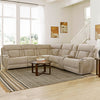 DALTON - LUCKY FAWN 6pc Power Reclining Sectional
