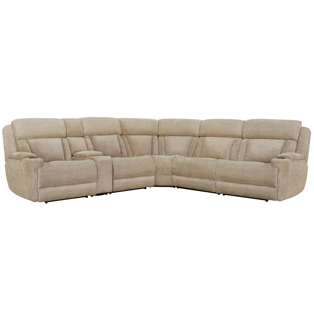 DALTON - LUCKY FAWN 6pc Power Reclining Sectional - Parker House