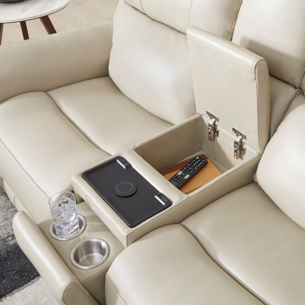 EASTON - STEAMBOAT QUARTZ Zero-Gravity Power Sofa Group - Parker