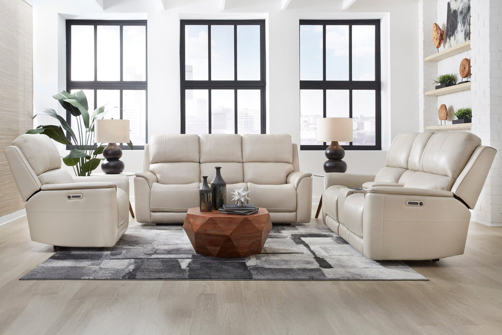 EASTON - STEAMBOAT QUARTZ Zero-Gravity Power Sofa Group - Parker