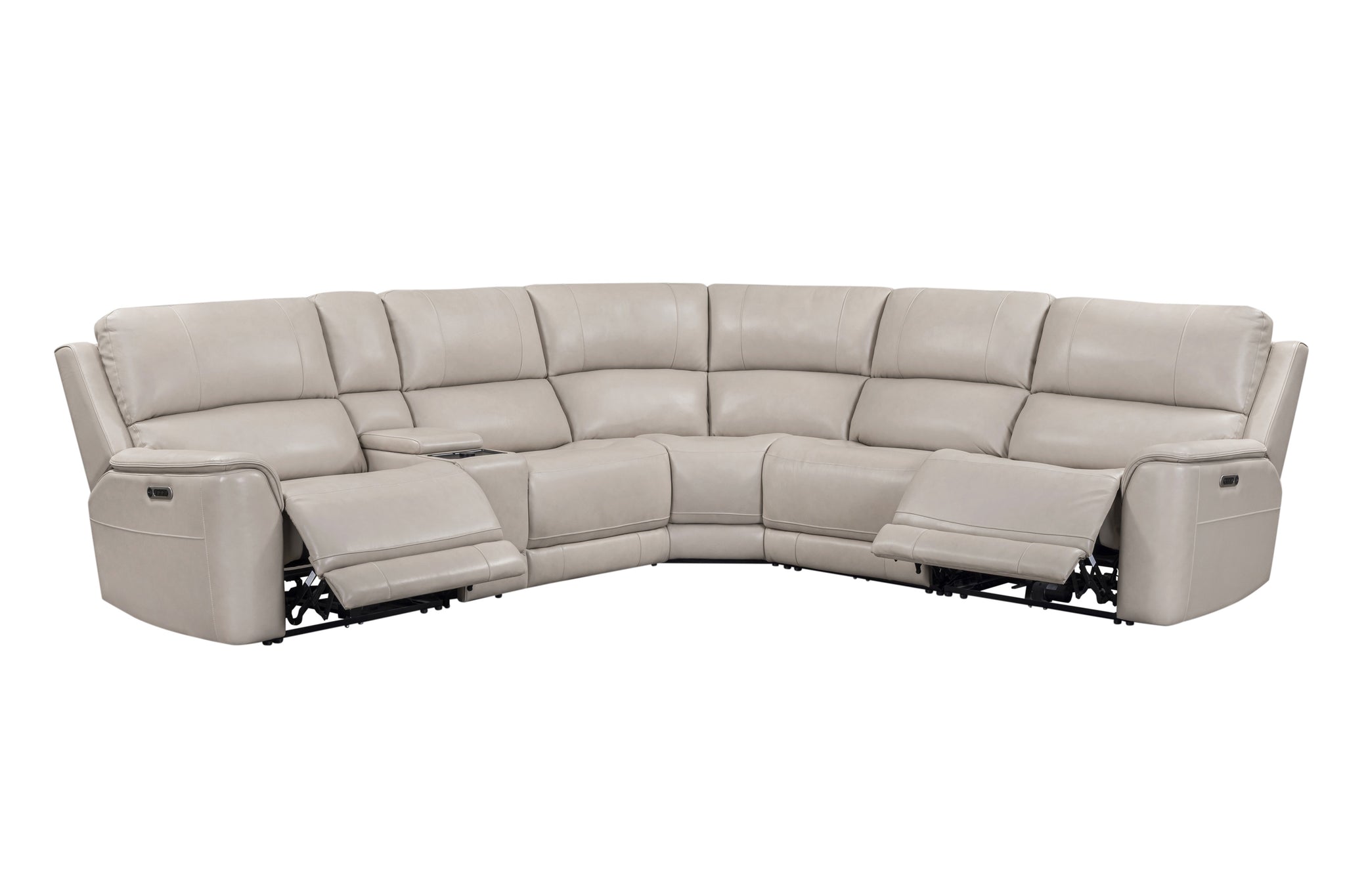 EASTON - STEAMBOAT QUARTZ 6pc Power Zero Gravity Modular Sectional with Power Headrest & Lumbar