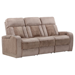 EQUINOX - MUSHROOM Power Sofa with Power Headrests - Parker House