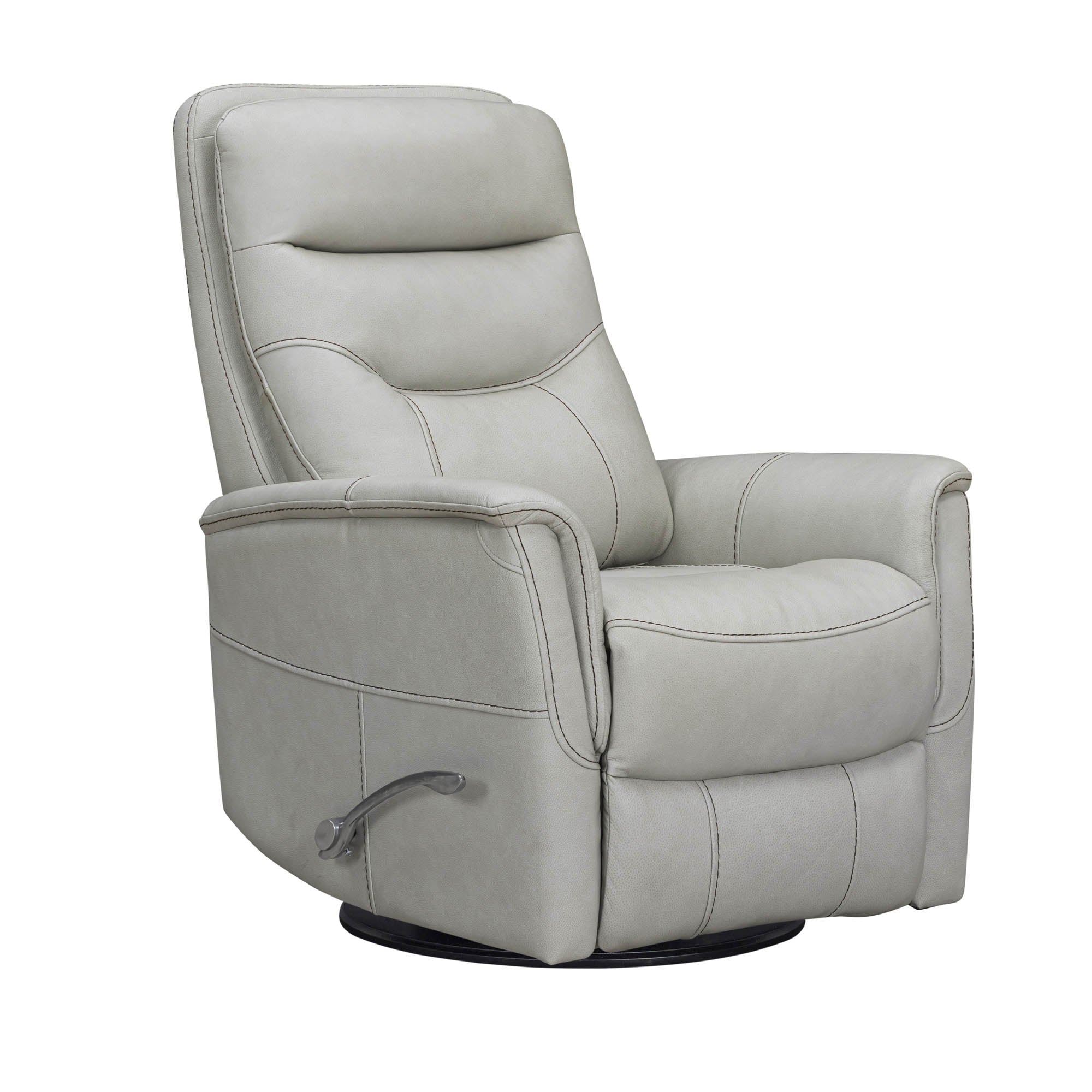 GEMINI - PLATINUM NAVY Manual Swivel Glider Recliner