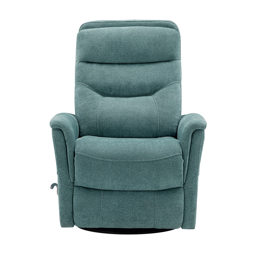 GEMINI - SNAZZY BLUE Manual Swivel Glider Recliner - Parker House