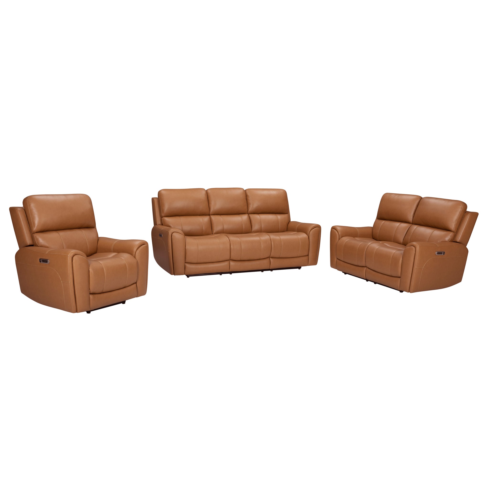 HANCOCK - APPLE CIDER Power Zero Gravity Sofa Group