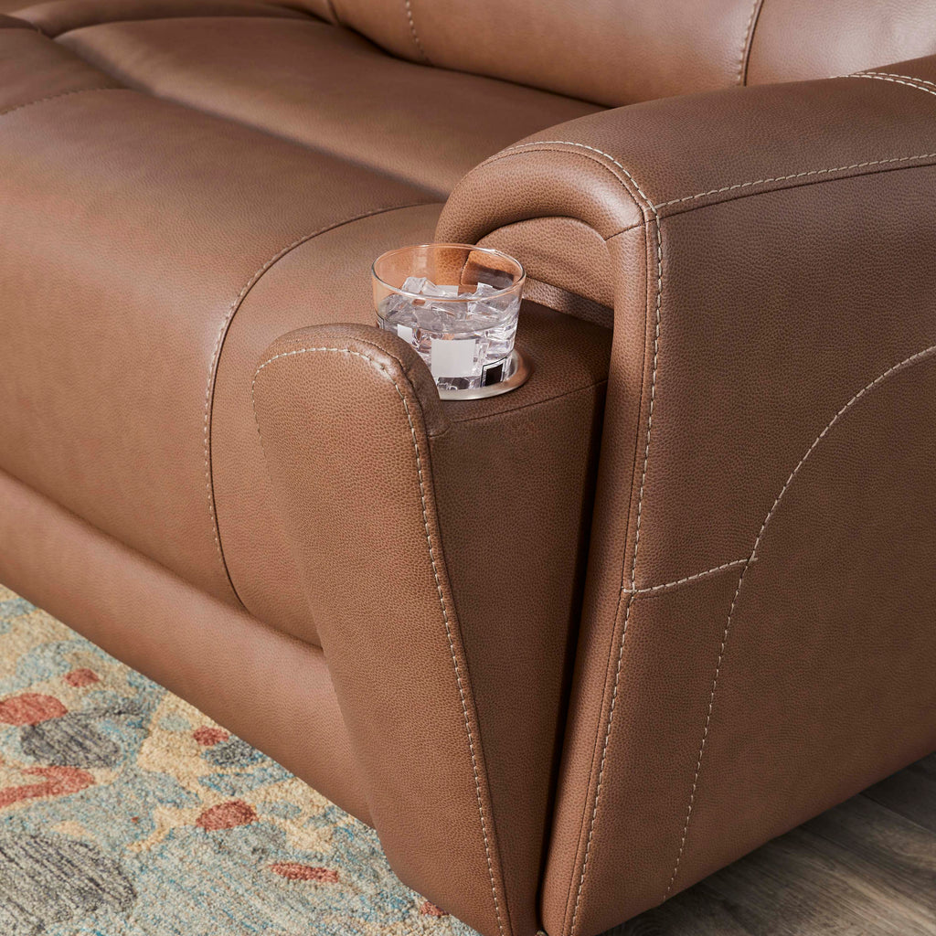 HANCOCK - APPLE CIDER 6pc Power Zero Gravity Modular Sectional