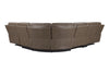 HANCOCK - BETTE HAZEL 6pc Power Zero Gravity Modular Sectional with Power Headrest & Lumbar