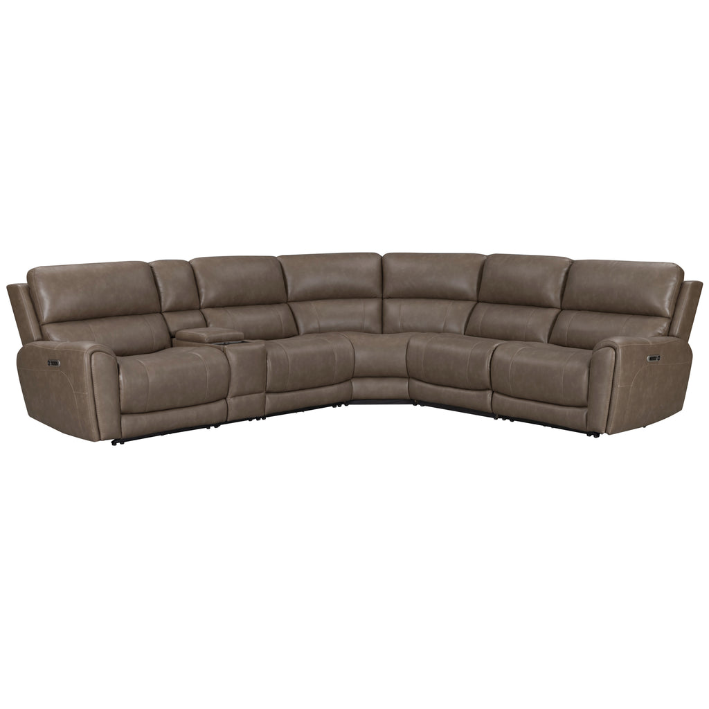 HANCOCK - BETTE HAZEL 6pc Power Zero Gravity Modular Sectional