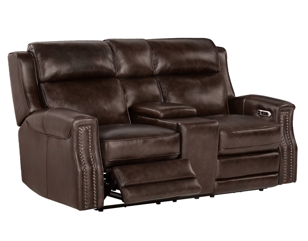 HENSLEY - SMOOTH ESPRESSO Power Loveseat - Parker House Furniture