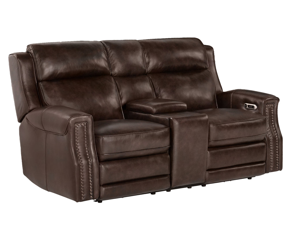 HENSLEY - SMOOTH ESPRESSO Power Loveseat - Parker House Furniture