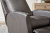 HUNTER - ECHO GREY Power High Leg Recliner with Power Headrest