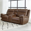 JAMESON - HICKORY Power Zero Gravity Console Loveseat