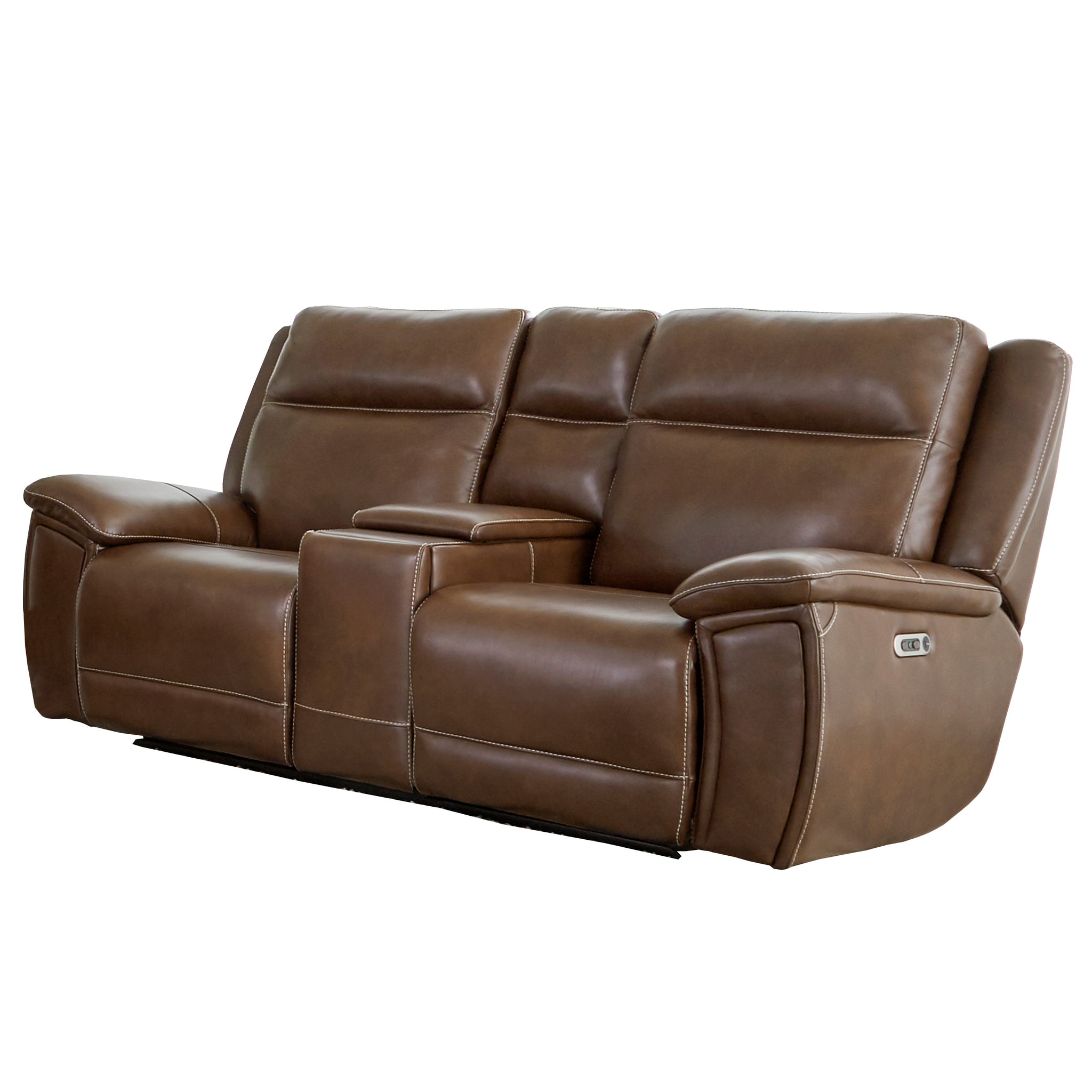 JAMESON - HICKORY Power Zero Gravity Console Loveseat