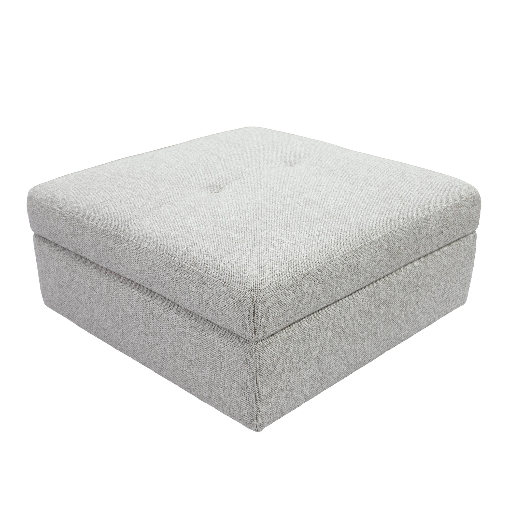 JULIANA - CRISP TAUPE Storage Ottoman