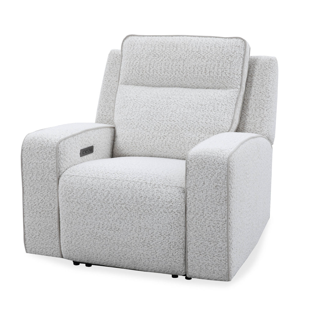LANCASTER - FLUFFY RIVER ROCK Zero Gravity Power Recliner - Parker