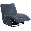 LEO - MIDNIGHT BLUE Manual Armless Glider Recliner