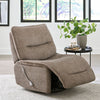 LEO - WHEAT Manual Armless Glider Recliner