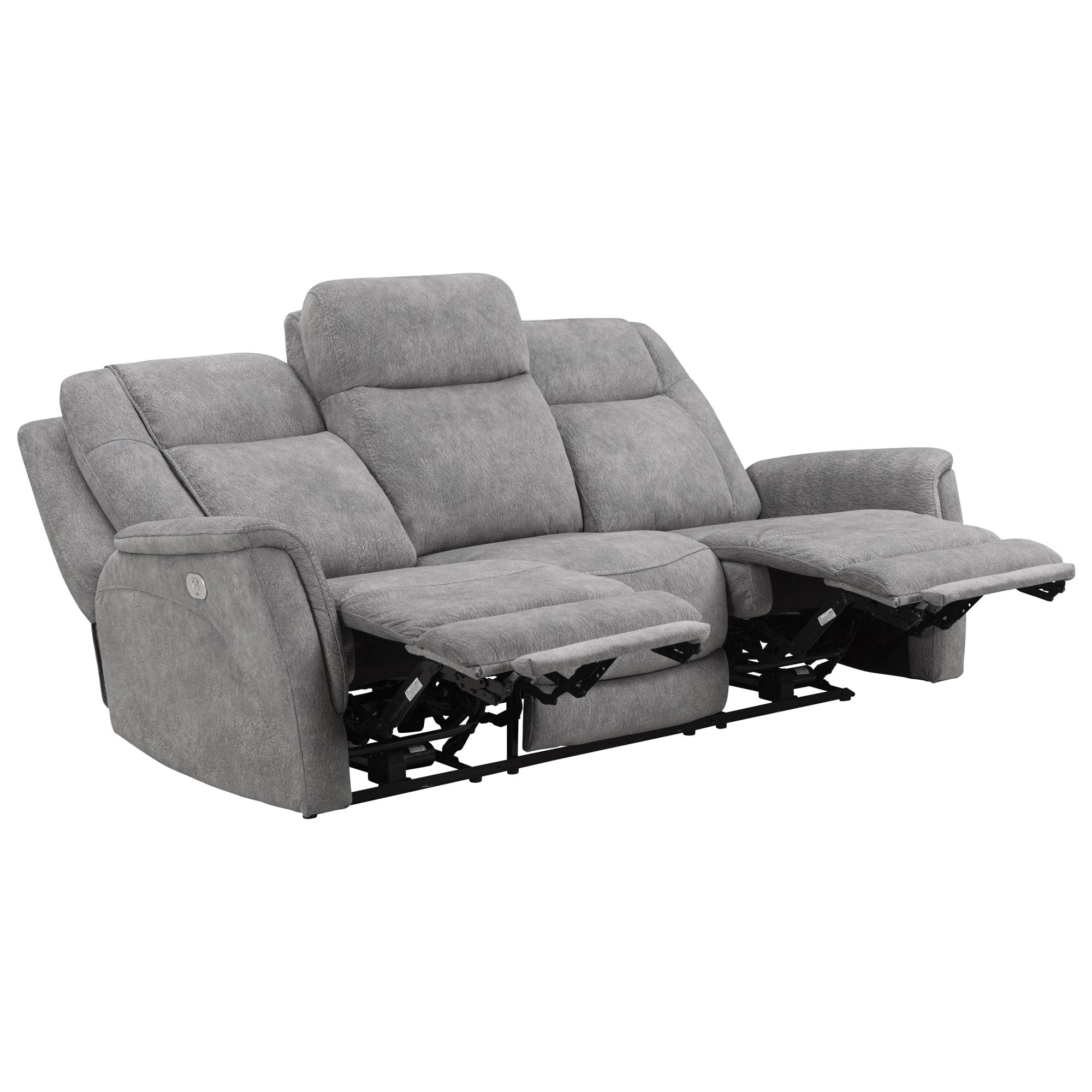 LINUS - HUDSON GREY Power Zero Gravity Sofa - Parker House Furniture