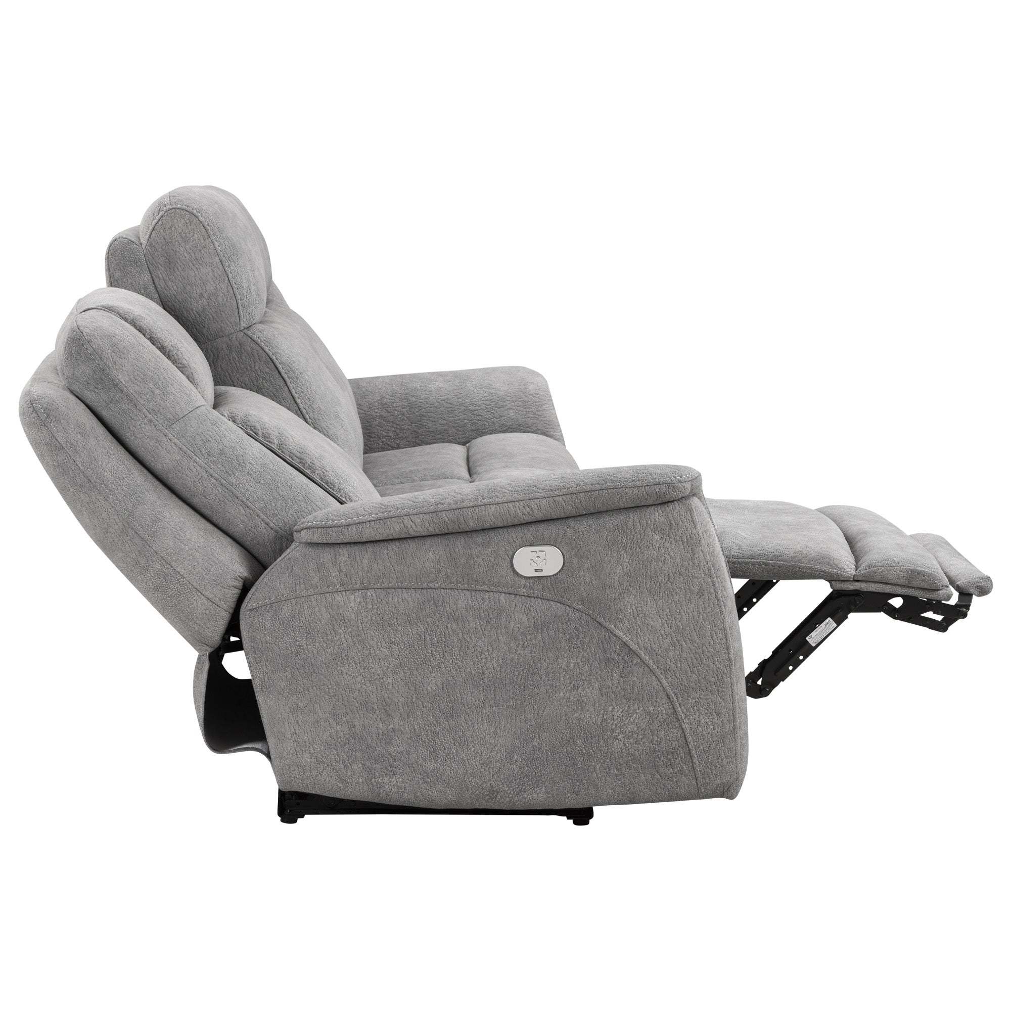 LINUS - HUDSON GREY Power Zero Gravity Sofa - Parker House Furniture