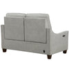MADISON  - PISCES MUSLIN - Powered By FreeMotion Power Cordless Loveseat
