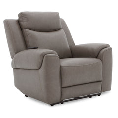 MOMENTUM - DARK GRANITE Power Zero Gravity Recliner with Heat