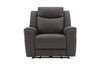 MOMENTUM - DARK GRANITE Power Zero Gravity Recliner with Heat & Massage