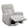 NATALIA - THUNDERSTORM Swivel Glider Recliner