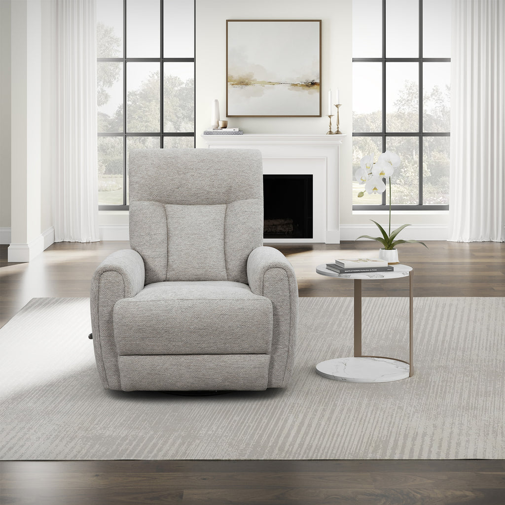 NATALIA - THUNDERSTORM Swivel Glider Recliner - Parker House Furniture