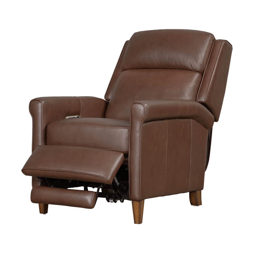 NORTHFIELD - WALNUT WHIRL Power High Leg Recliner with Power