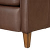 NORTHFIELD - WALNUT WHIRL Power High Leg Recliner with Power Headrest