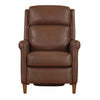 NORTHFIELD - WALNUT WHIRL Power High Leg Recliner with Power Headrest