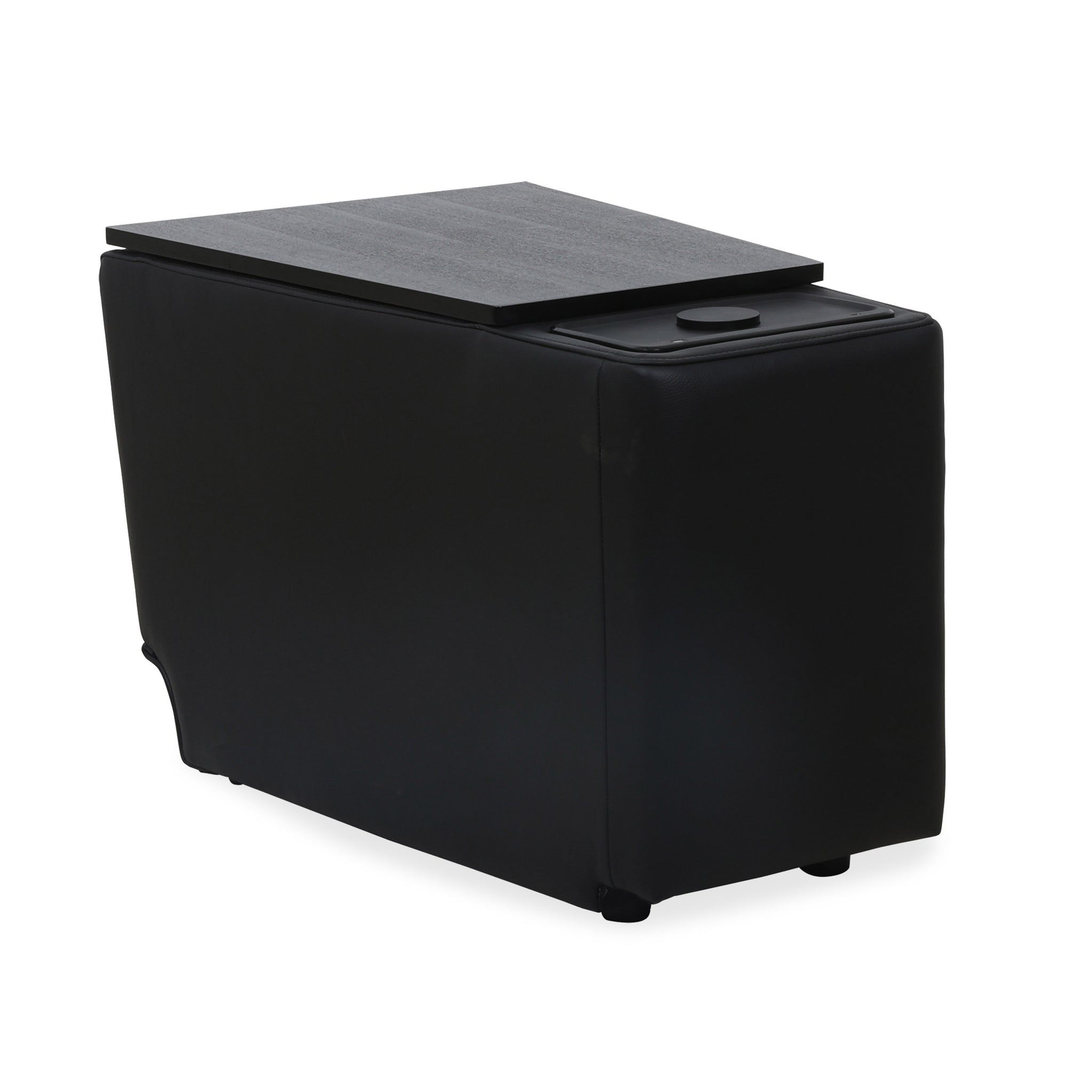 PHOENIX - AUTUMN BLACK Wedge Console with Wireless Charger