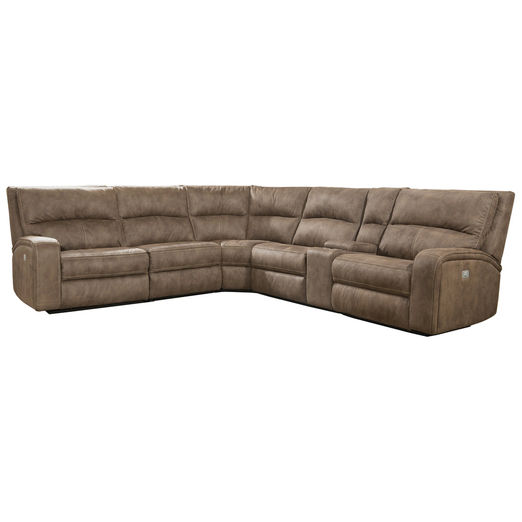 POLARIS - KAHLUA 6pc Modular Power Reclining Sectional with Power