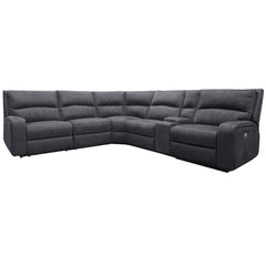 POLARIS - SLATE 6pc Modular Power Reclining Sectional with Power