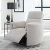 RADIUS - ANGORA LINEN Manual Swivel Glider Recliner