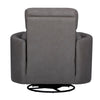 RADIUS - NICKEL GREY Manual Swivel Glider Recliner