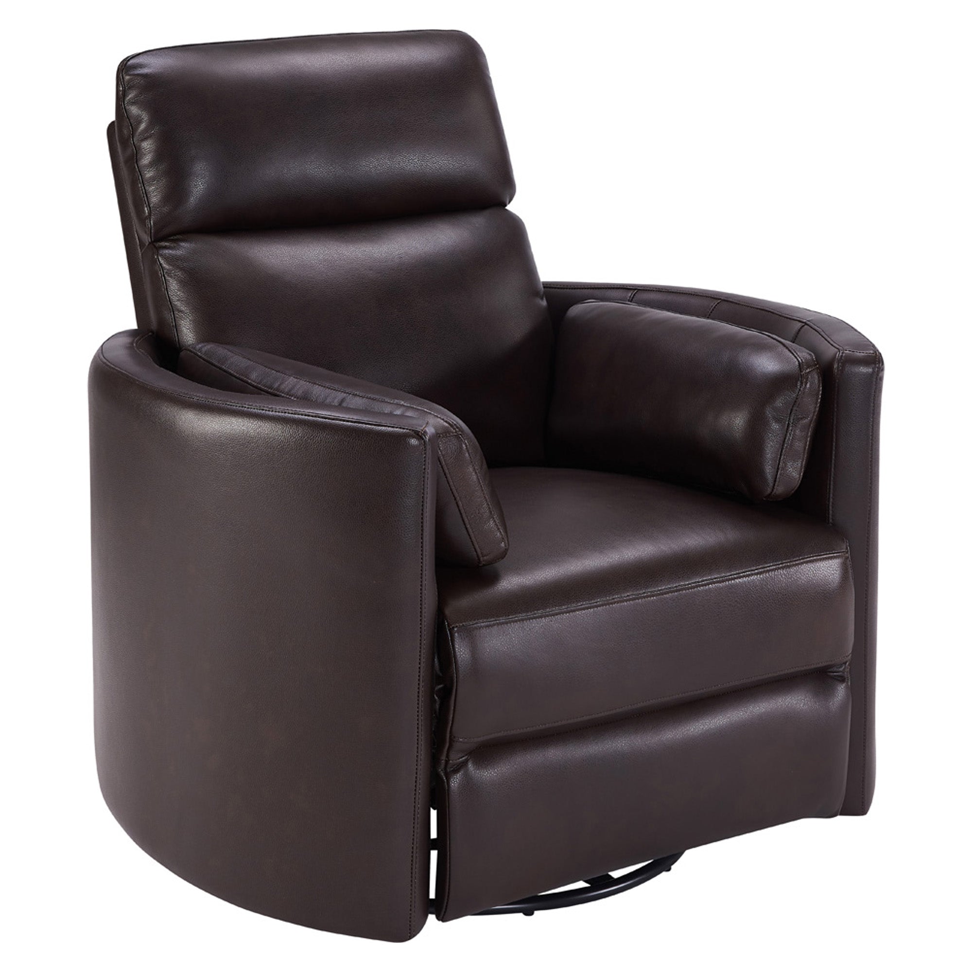 RADIUS - FLORENCE BROWN Powered By FreeMotion Power Cordless Swivel Glider Recliner